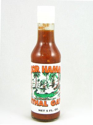 Gator Hammock Lethal Gator Hot Sauce 5oz (Pack of 3) - Extreme Heat Louisiana Style Pepper Sauce - Perfect for Wings, Tacos, BBQ & Spicy Food Lovers
