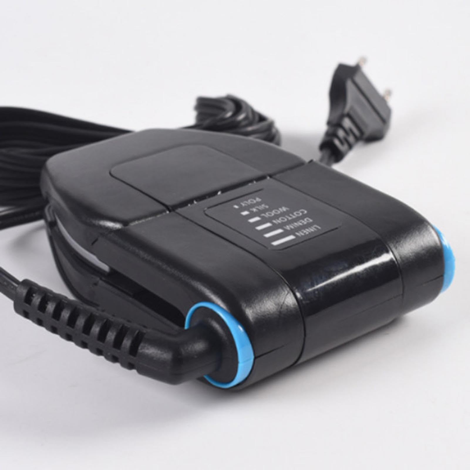 Portable Folding Iron - 6 Temperature Settings Electric Travel Iron for Clothes, Compact & Lightweight for Home, Office & Travel - Perfect for Business Trips, Vacation Packing & Quick Wrinkle Removal