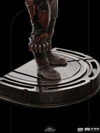 Iron Studios The Mandalorian & Grogu BDS Art Scale 1/10 Statue - Premium Collectible Figure for Star Wars Fans, Home Display & Gift Idea