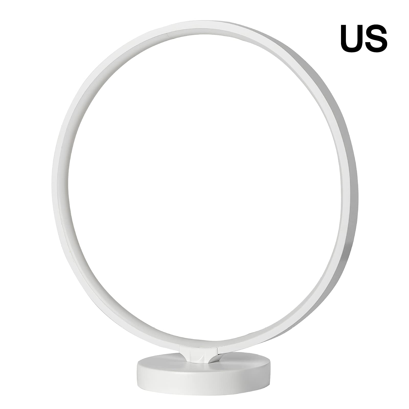 LED Circular Atmosphere Lamp - Colorful Ring Light with Remote Control, Eye Protection Round Bedside Lamp for Bedroom, Office, Gift | Perfect for Relaxation, Meditation & Mood Lighting