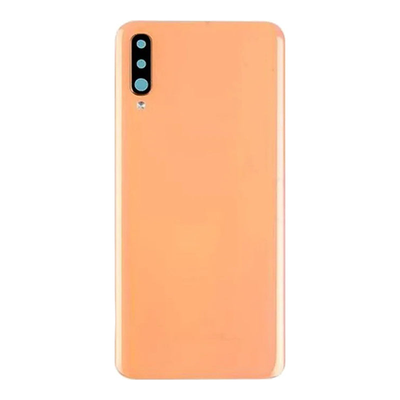 Original Samsung Galaxy A70 Rear Glass Replacement with Camera Lens - Compatible with A70 SM-A705F/DS, SM-A705FN, SM-A705W - DIY Repair Part for Cracked or Broken Back Cover