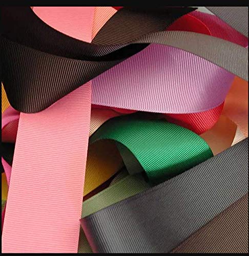 3/8 Inch Red Grosgrain Ribbon - 100 Yards Bulk Roll for Gift Wrapping, DIY Crafts, Hair Bows & Party Decorations