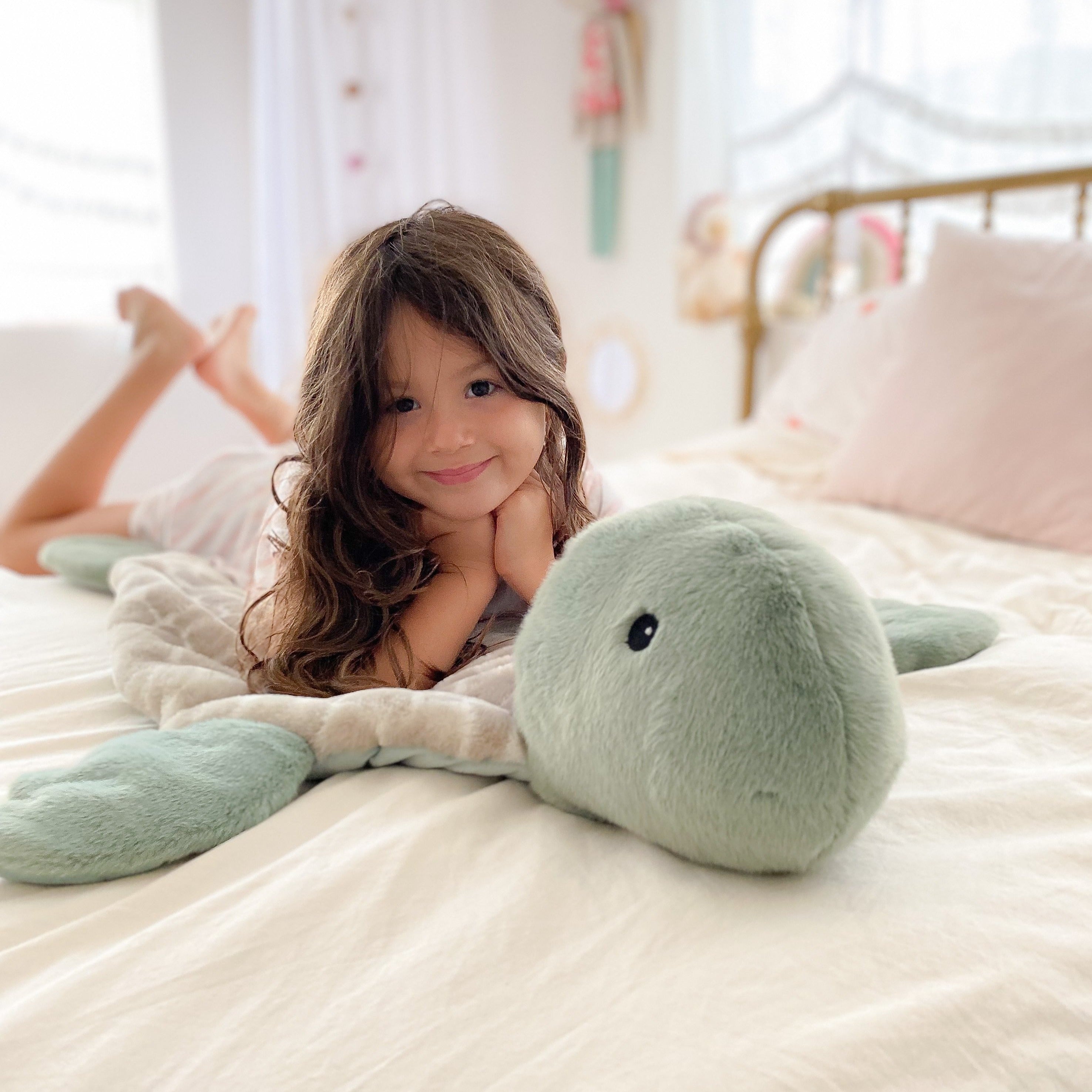 Taylor the Turtle Baby Play Mat - Soft & Safe Crawling Mat for Infants & Toddlers - Perfect for Nursery, Playroom & Daycare Floor Activities