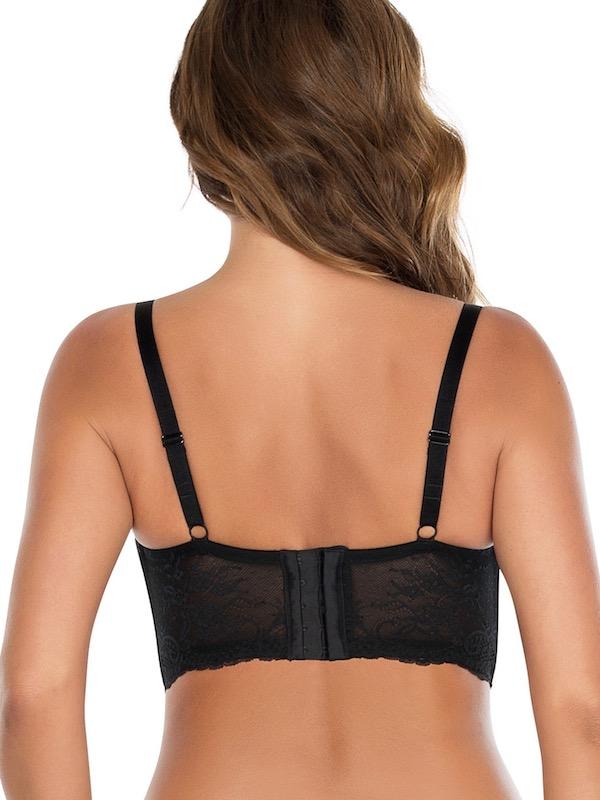Parfait Sandrine Plunge Longline Bra P5351 - Sexy Lace Underwire Push Up Bra for Women, Perfect for Date Night & Special Occasions