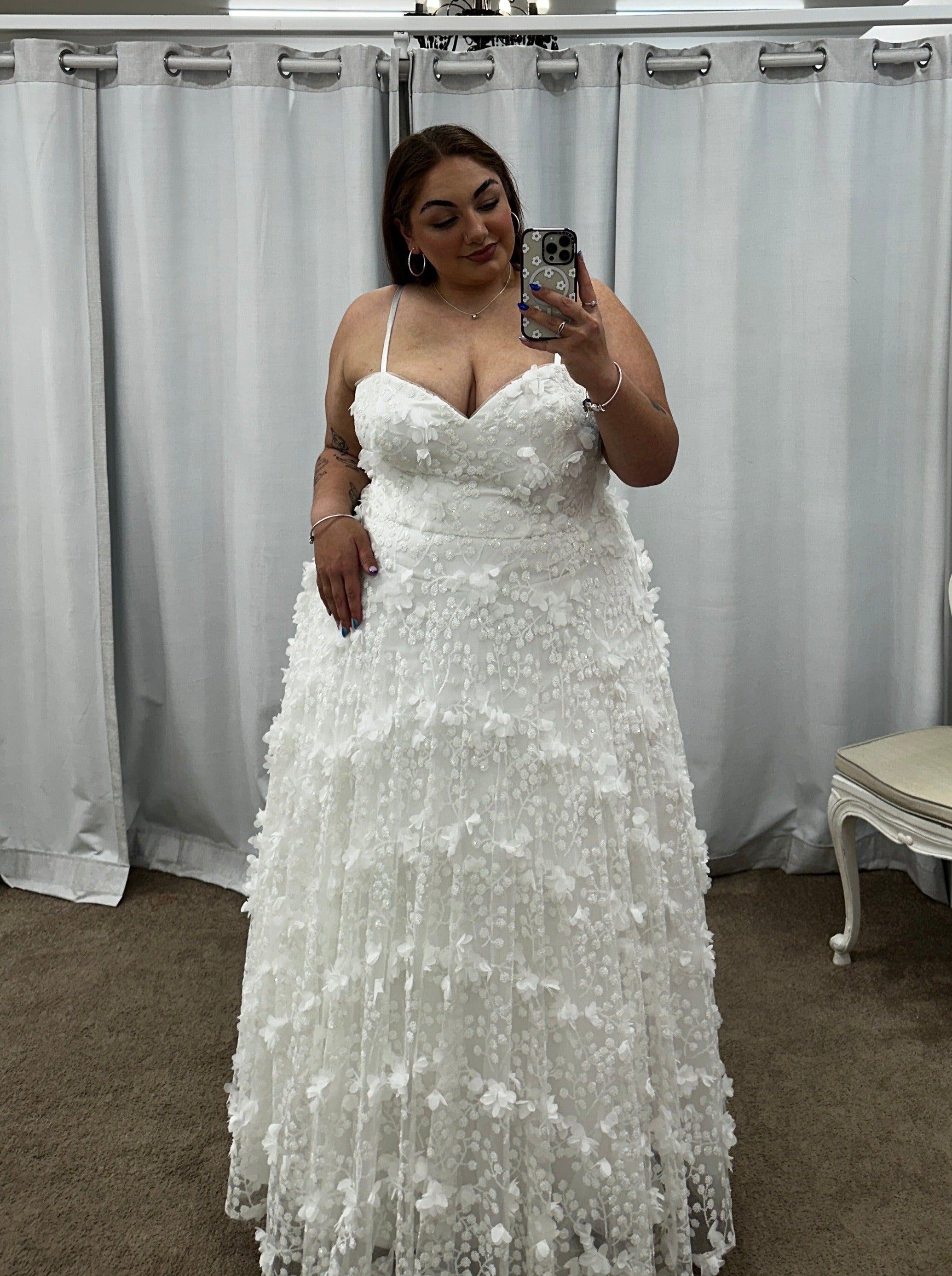 Adela Sweetheart Neckline Petal Ball Gown - Elegant Prom Dress for Women | Perfect for Weddings, Formal Events & Special Occasions