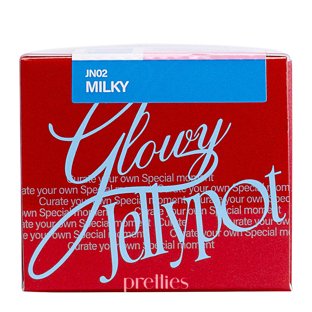 Fwee Lip & Cheek Glowy Jelly Pot 4g - Milky Pink Tint for Natural Flush | Multi-Use Cream Blush & Lip Tint for Everyday Makeup & On-The-Go Touch Ups
