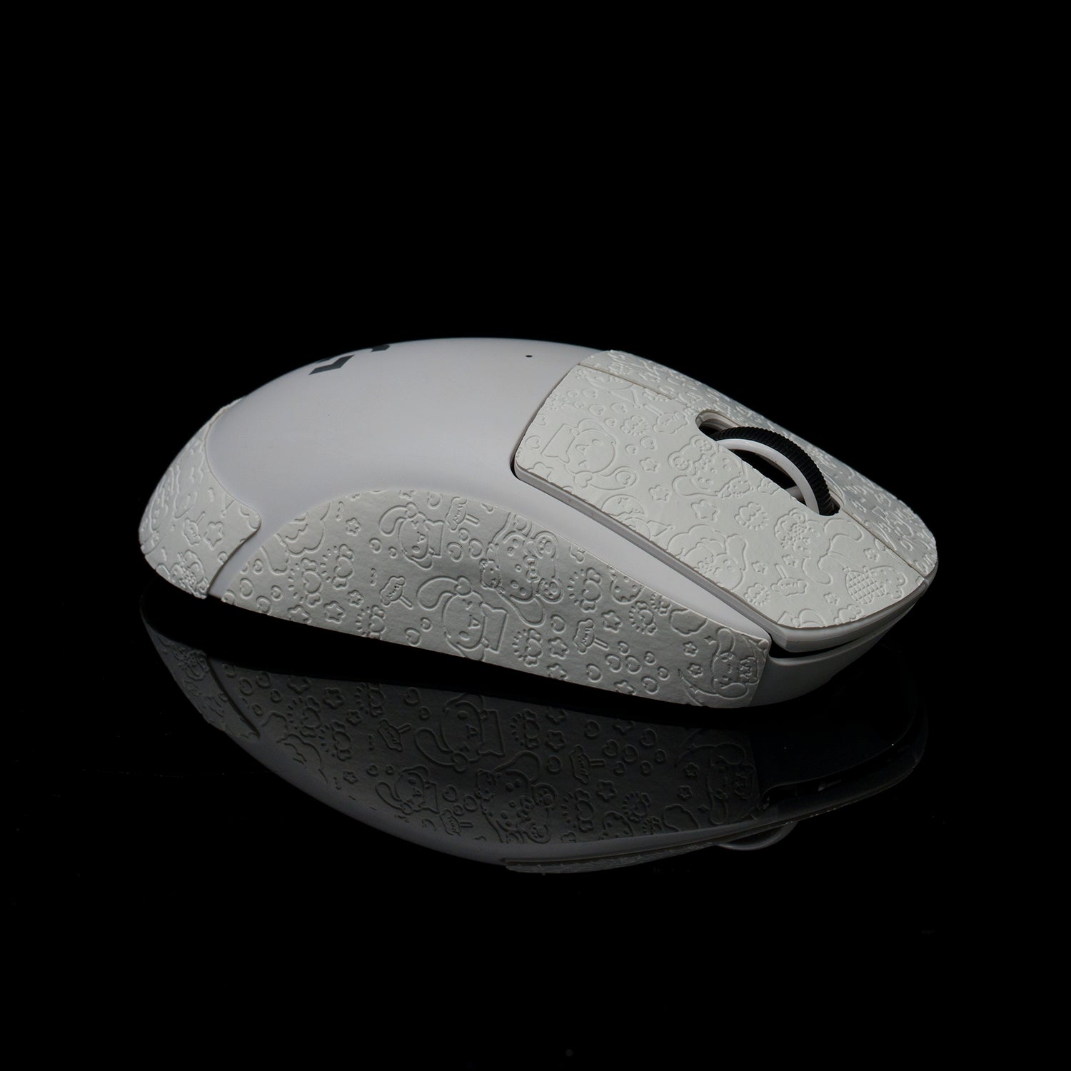 BT.L Mouse Grip V4 for Logitech G Pro X Superlight & Superlight 2 - White Cartoon Design Gaming Grip Tape - Enhanced Control for FPS, MOBA & Esports