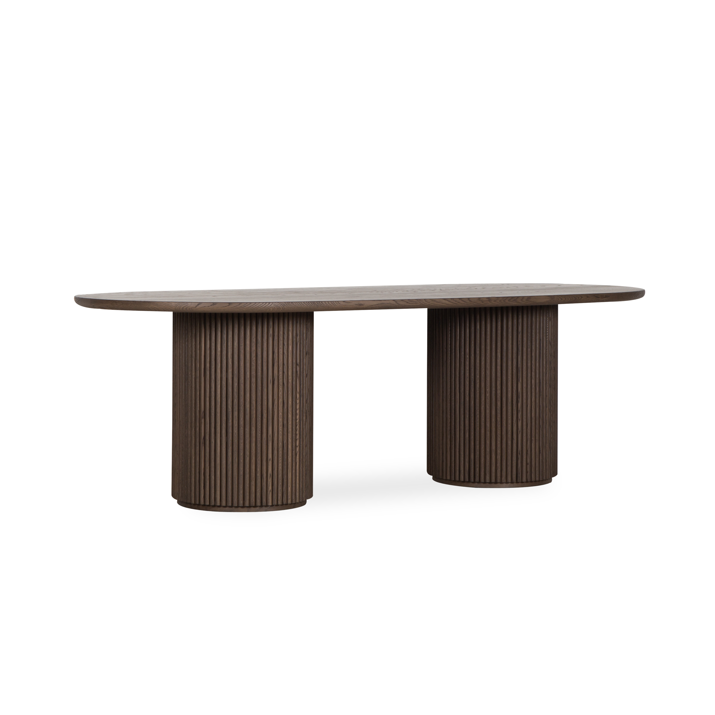 Stylish Laurel Oval Dining Table - Modern Wooden Kitchen Table for 6 - Perfect for Family Dinners & Entertaining Guests
