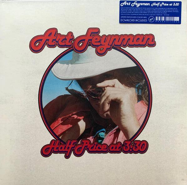 Art Feynman - Half Price At 3:30 (Red Velvet Vinyl) | Limited Edition Indie Rock Vinyl Record | Perfect for Music Collectors & Vinyl Enthusiasts