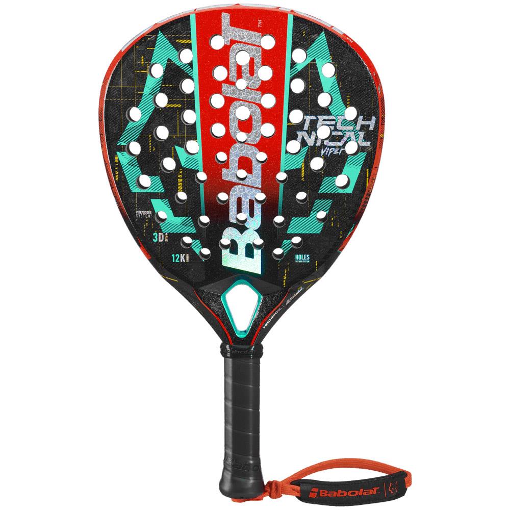 Babolat Technical Viper Juan Lebrón Padel Racket - Lightweight Carbon Fiber Paddle for Advanced Players - Perfect for Competitive Matches & Training Sessions