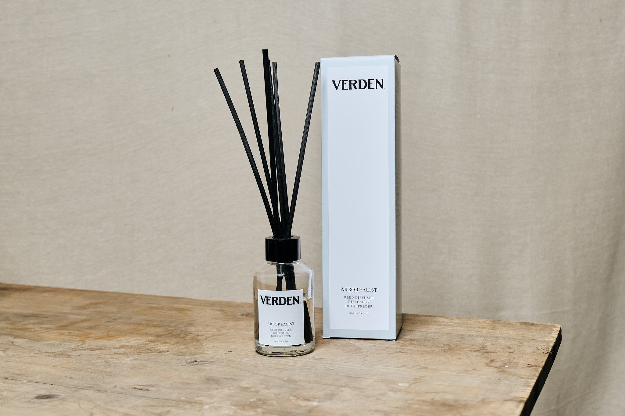 Verden Reed Diffusers - Premium Aromatherapy Essential Oil Diffuser for Home & Office | Relaxing Scented Air Freshener for Bedroom, Living Room, Spa
