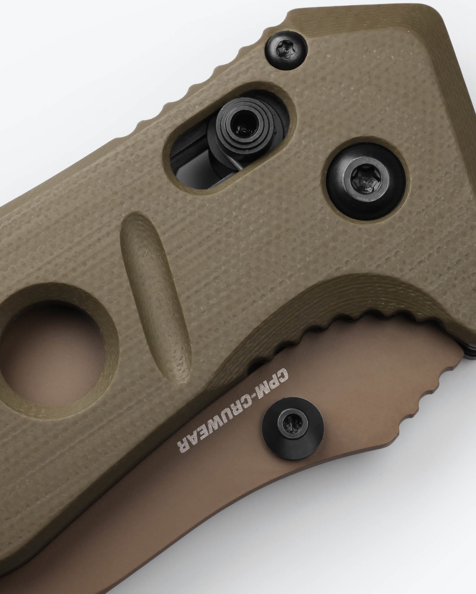 Adamas® OD Green G10 Drop Point Tactical Knife - Outdoor Survival, Camping & EDC Utility Blade for Hunting, Hiking & Everyday Carry