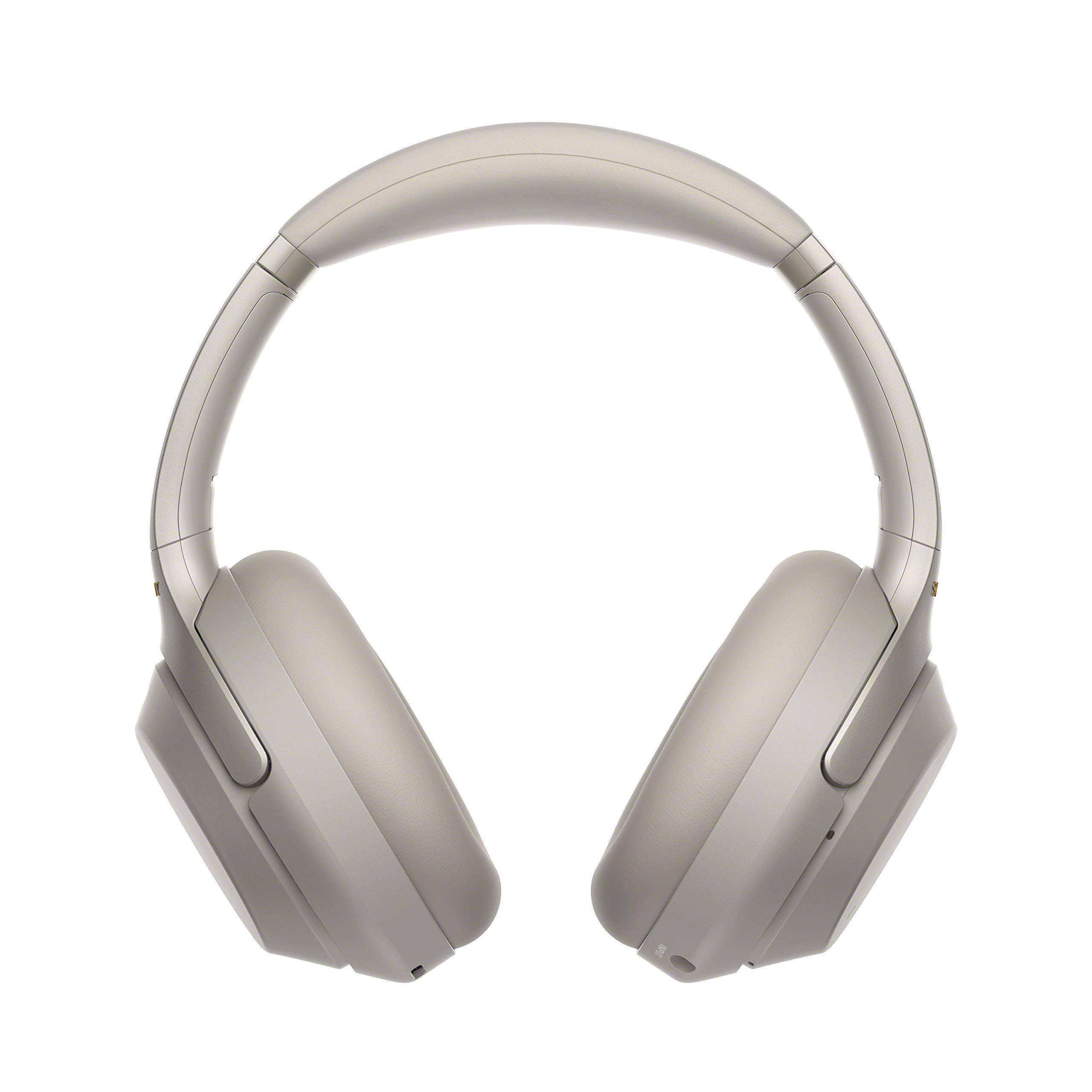 Sony WH-1000XM3 Wireless Bluetooth Noise Cancelling Over-Ear Headphones with Mic - Silver (Renewed) | Premium Sound for Travel, Work & Music Lovers