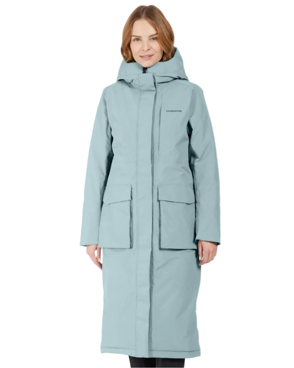 Didriksons Leya Women's Long Parka Coat - Waterproof Winter Jacket for Cold Weather, Outdoor Activities & Daily Commute