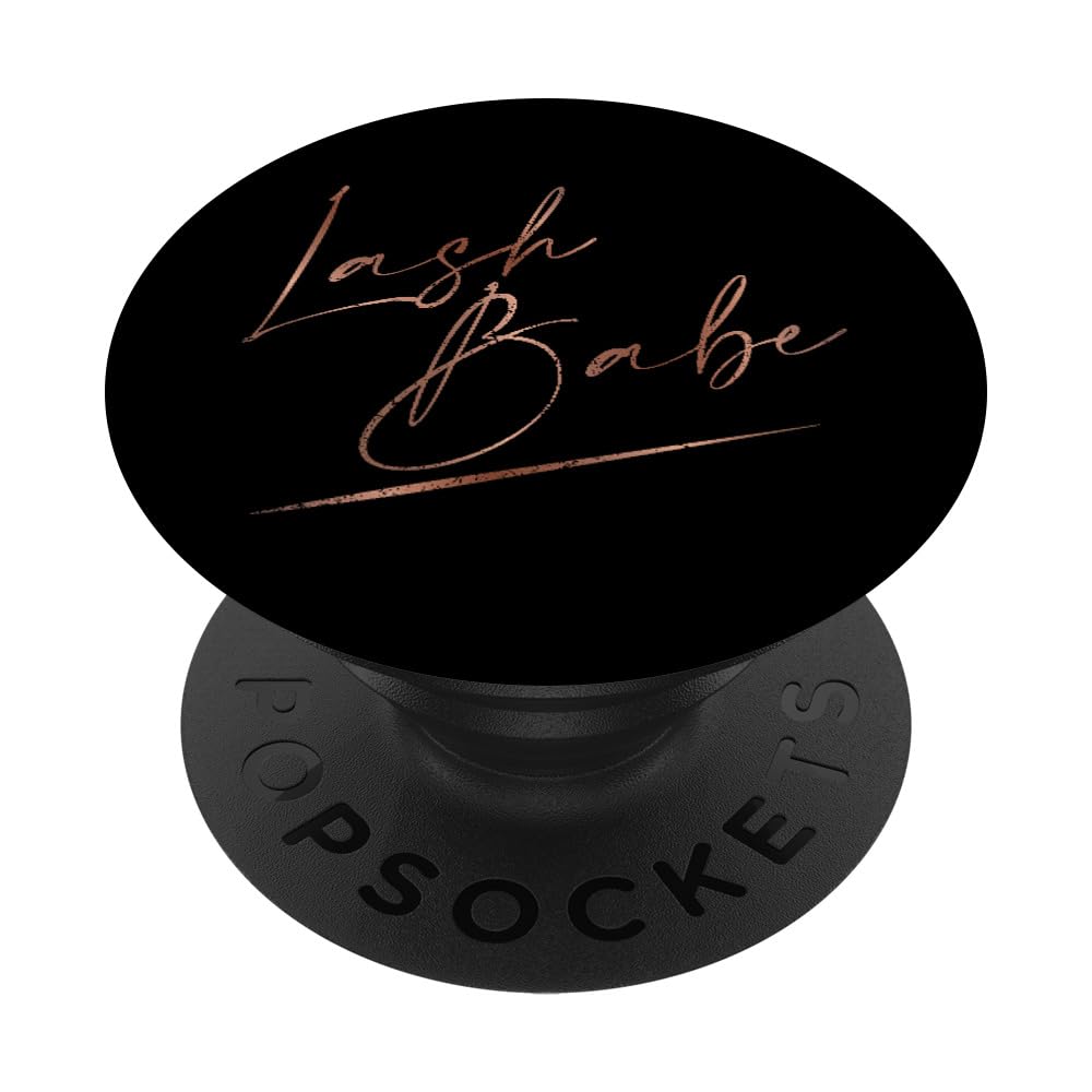 Vintage Lash Babe Eyelash Extension Kit for Lash Artists & Technicians - Professional PopSockets Standard PopGrip - Perfect for Salon Work & Mobile Lash Services