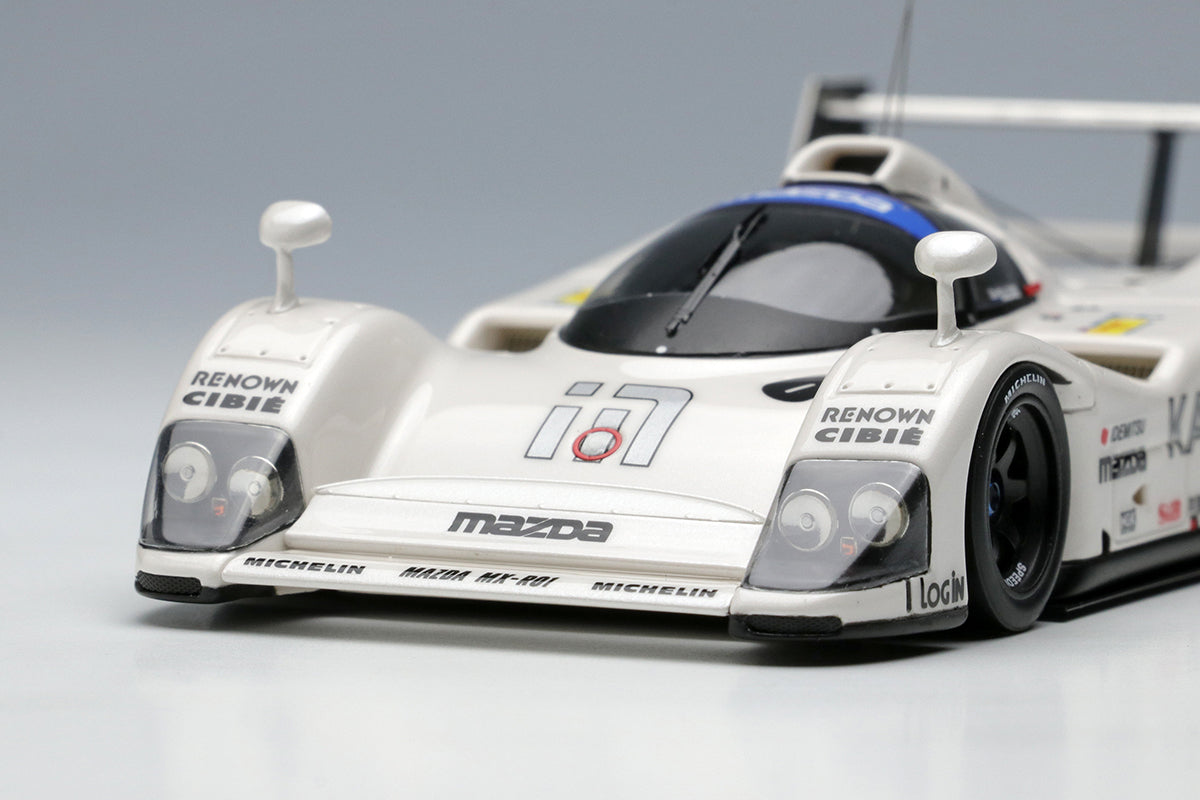 1:43 Scale Mazda MX R01 KAJIMA Le Mans 24h Practice 1992 No.6 Diecast Model Car - Collectible Racing Vehicle for Display & Gift - Perfect for Car Enthusiasts & Model Collectors