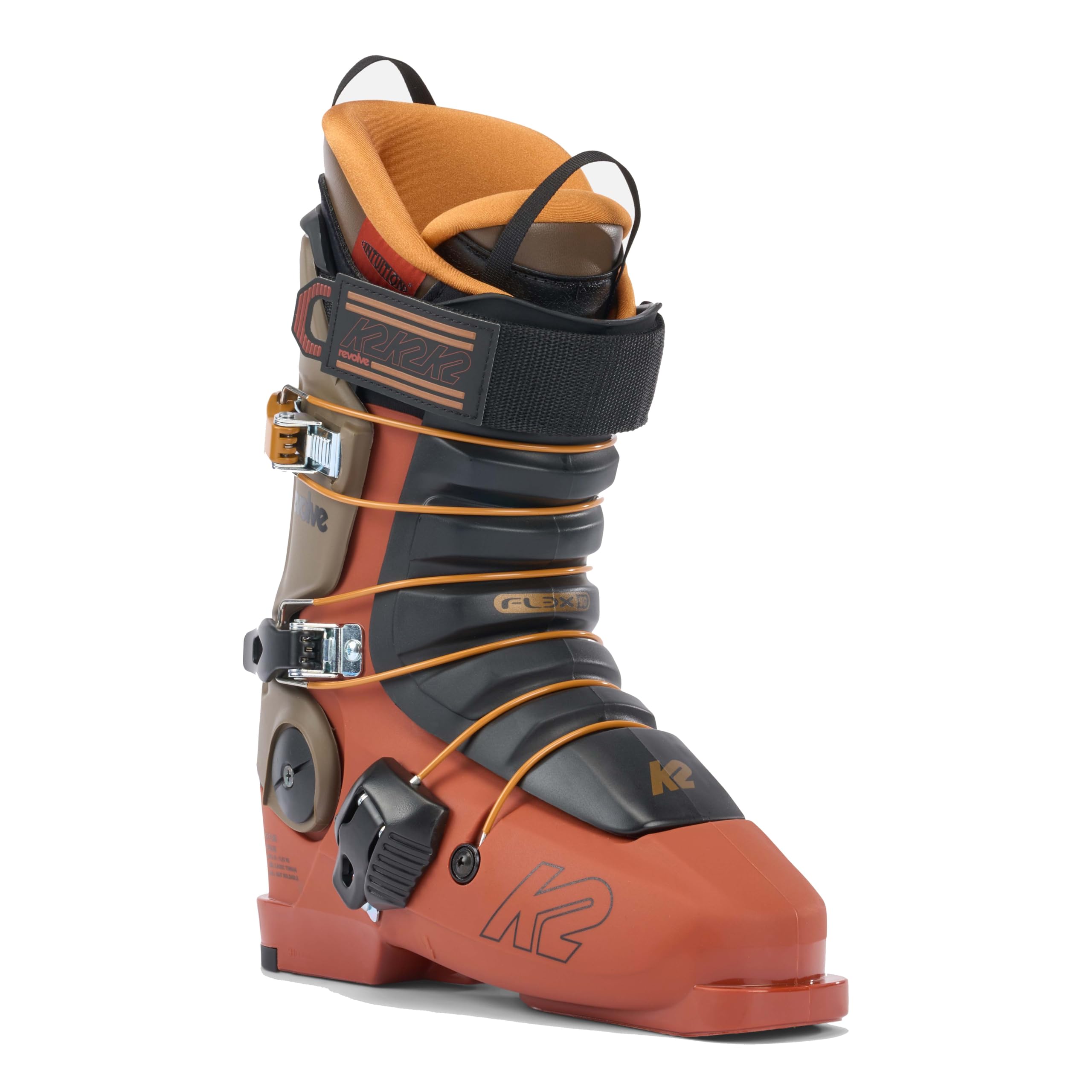 K2 Revolve Men's Ski Boots - Lightweight, Comfortable & High-Performance for Alpine Skiing & Freeride Adventures