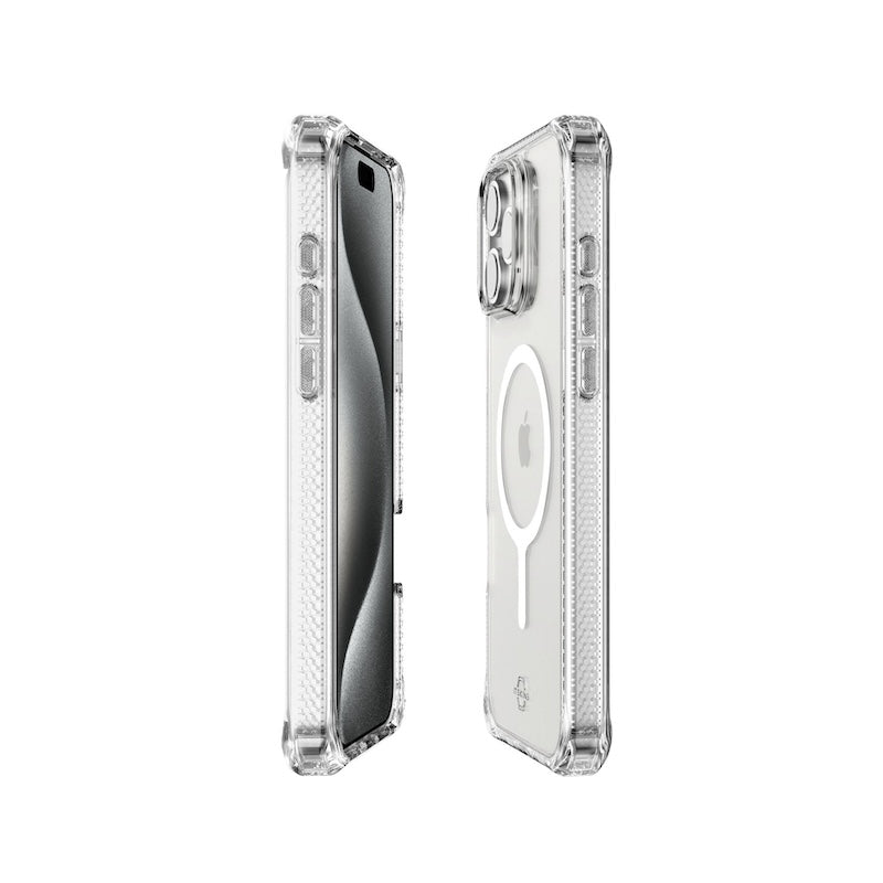 iTSKINS Hybrid Rugged Case for iPhone 16 Pro Max - Shockproof & Drop Protection - Perfect for Outdoor Adventures, Travel & Daily Use