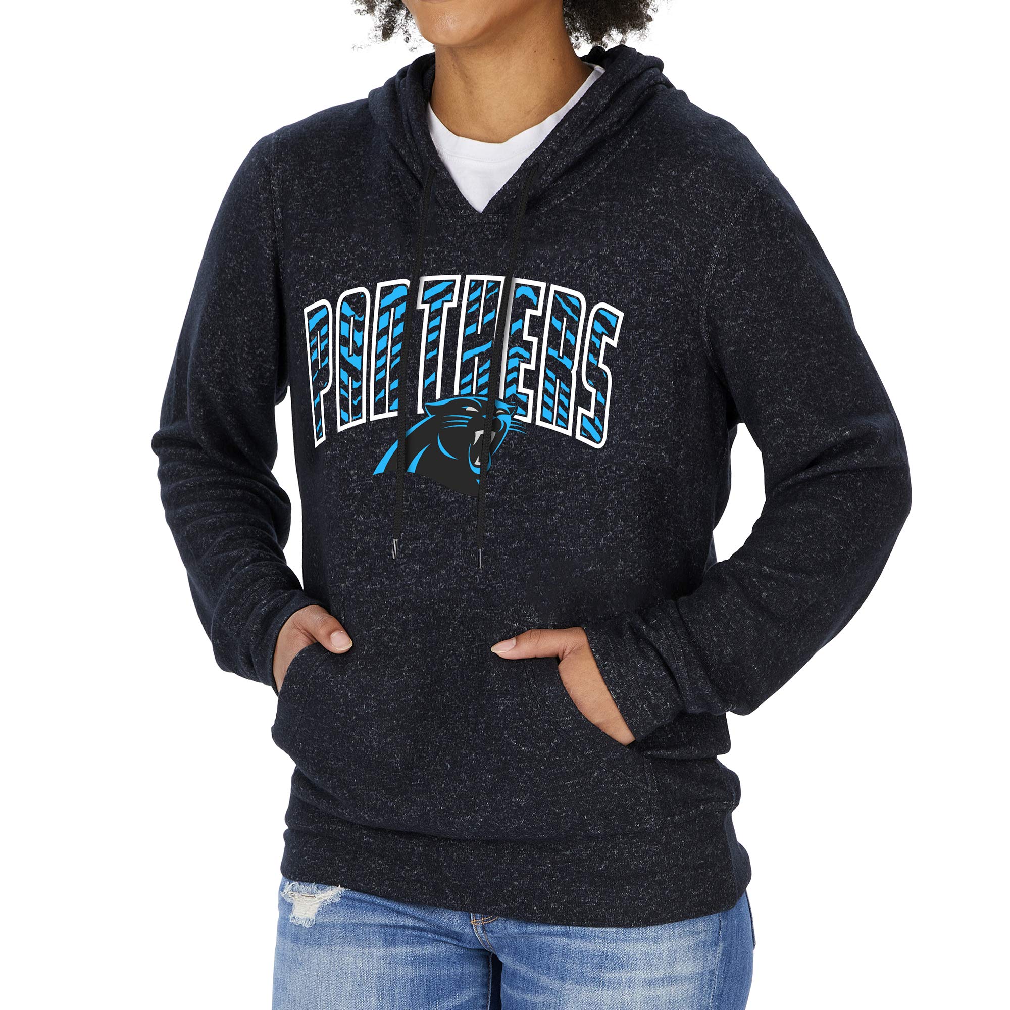 Zubaz Women's Soft Hoodie - Cozy Fleece Pullover Sweatshirt for Casual Wear, Lounge & Workout | Perfect for Gym, Running, and Everyday Comfort