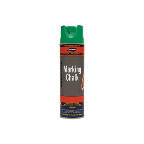 Aervoe 219 15 oz. Green Marking Chalk Spray - Temporary Paint for Construction, Sports Fields & Outdoor Projects | High Visibility, Fast Drying, Weather Resistant