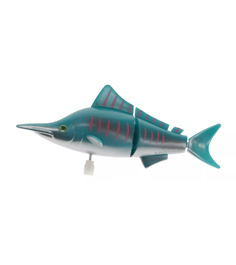 Wind Up Shark & Marlin Toy - Swimming Ocean Animal Toys for Kids Bath Time, Pool Party & Outdoor Play - Fun Mechanical Bath Toys for Children