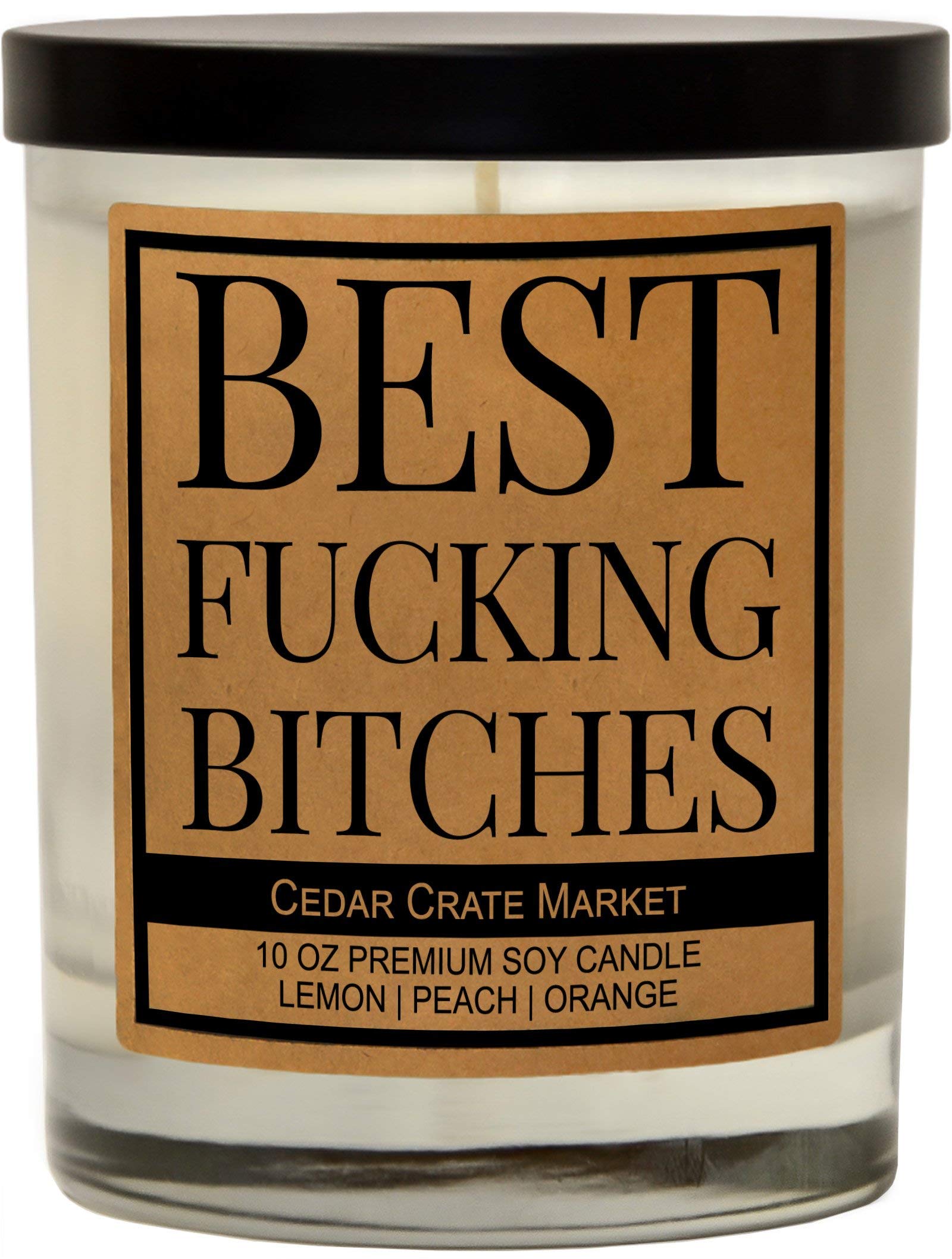 Best Friendship Candles for Women - Funny & Thoughtful Candle Gifts for Bestie, Sister, BFF, Coworker or Boss | Birthday, Going Away & Long Distance Gift Idea | Relaxing Aromatherapy for Home & Office