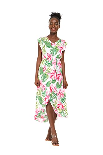 Women Wrap Ruffle