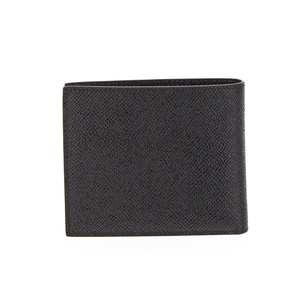 DOLCE & GABBANA Genuine Leather Bi-Fold Wallet for Men - Slim RFID Blocking Credit Card Holder - Perfect for Everyday Use & Travel Accessories