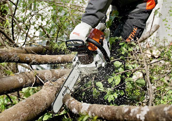 STIHL MS 261 C M 50.2cc Professional Chainsaw with M-Tronic Technology & 16-Inch Bar - Perfect for Tree Cutting, Firewood, and Landscaping