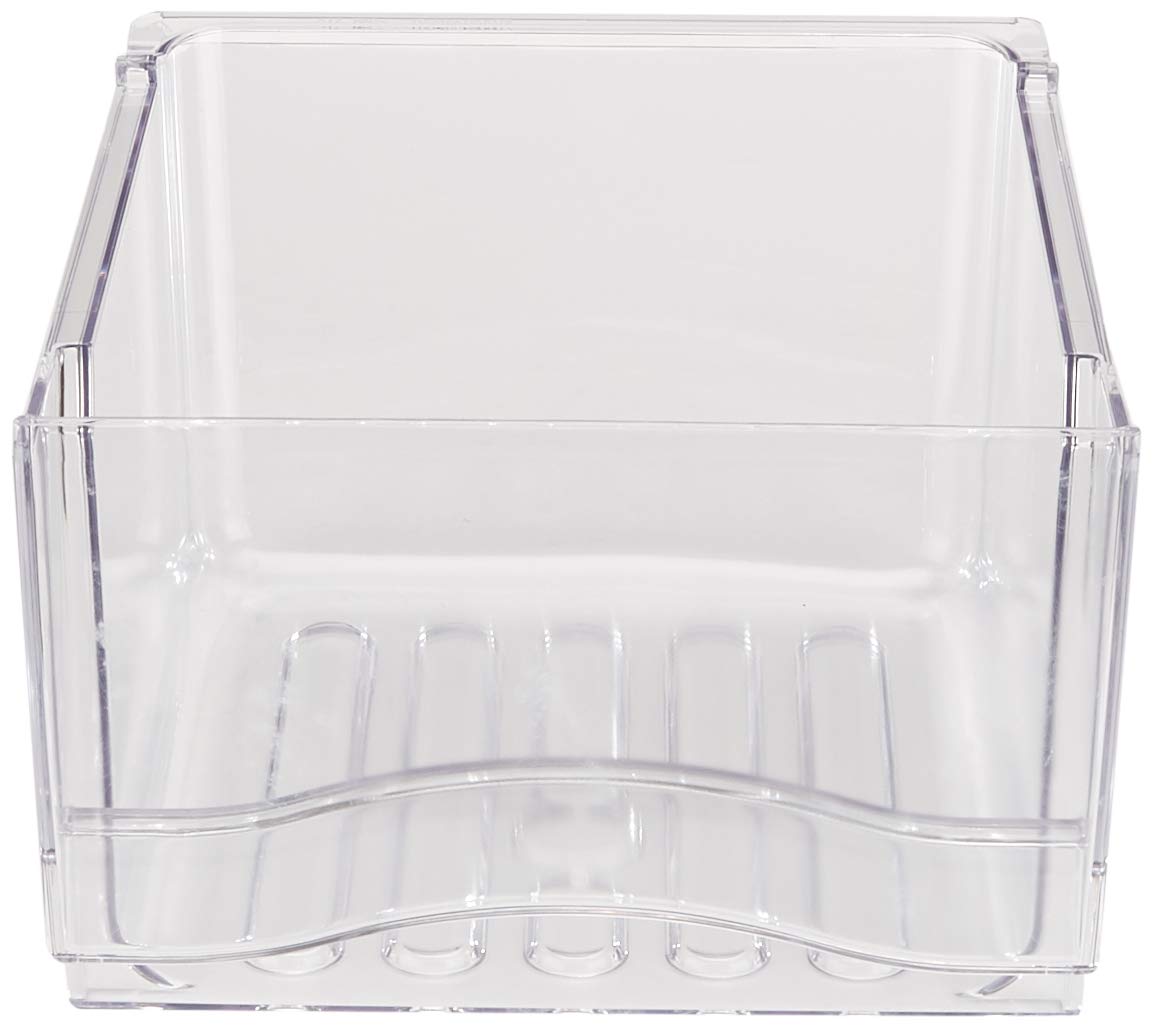 GE WR32X10697 Genuine OEM Clear Crisper Drawer Replacement for GE Refrigerators - Fresh Produce Storage Bin for Fruits & Vegetables