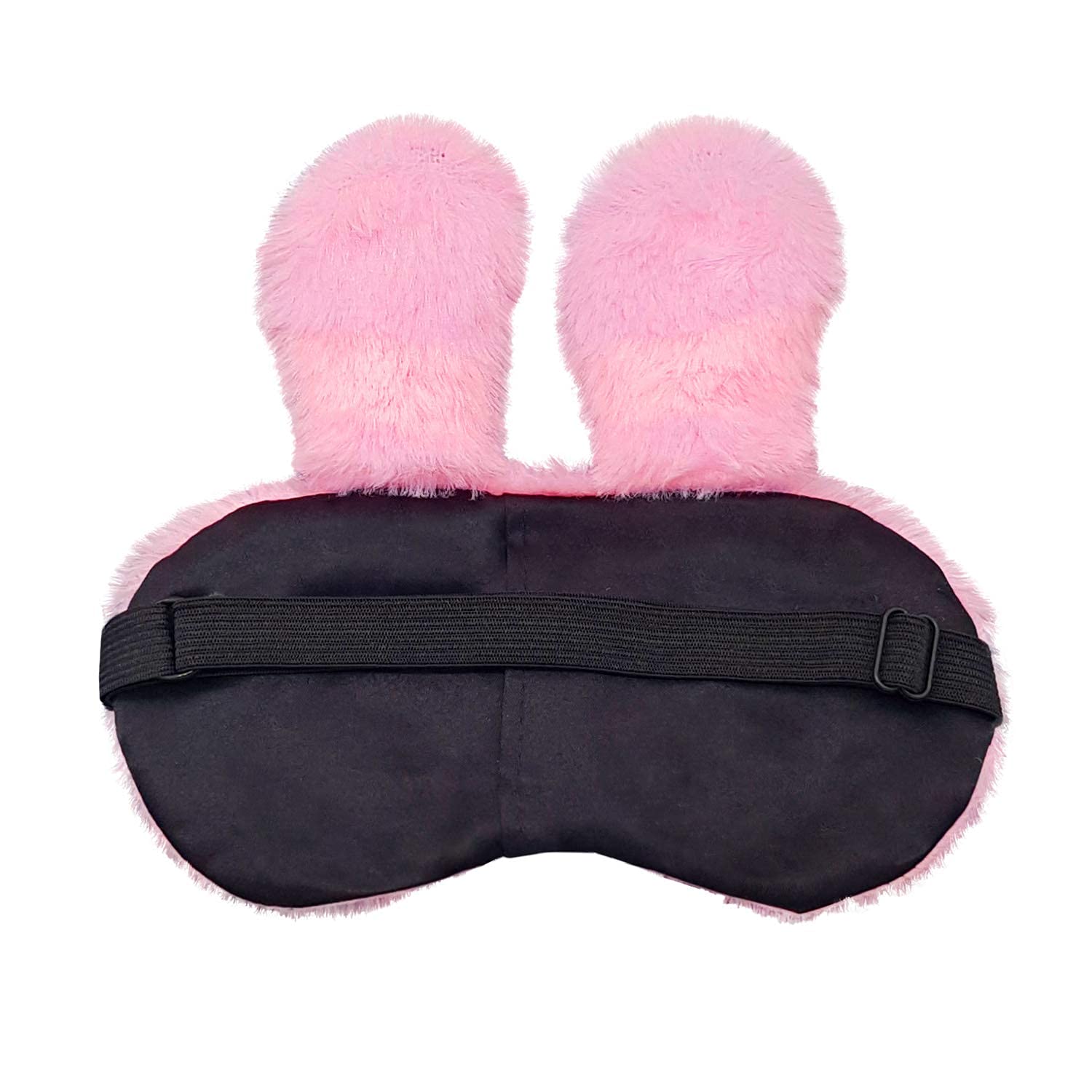 Soft Plush Bunny Sleep Mask for Women & Men - Comfortable Eye Cover for Insomnia Relief, Meditation, Travel & Puffy Eyes - Cute Animal Eye Shade for Dark Circles & Beauty Sleep (Perfect for Home, Office & Airplane Use)