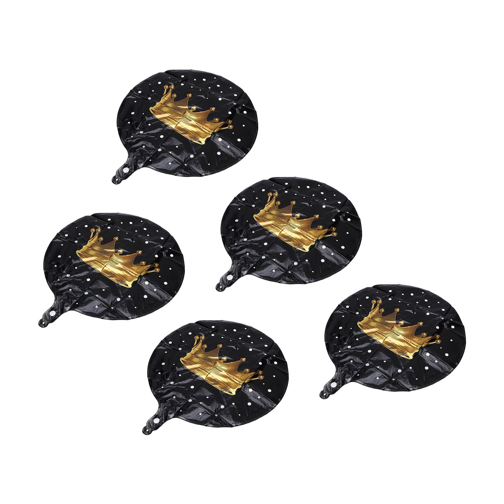 Graduation Balloons - Black & Gold Non-Toxic Latex Balloons for Party Decorations | Durable, Unbreakable & Safe | Perfect for Graduation Parties, School Events & Celebration Decor