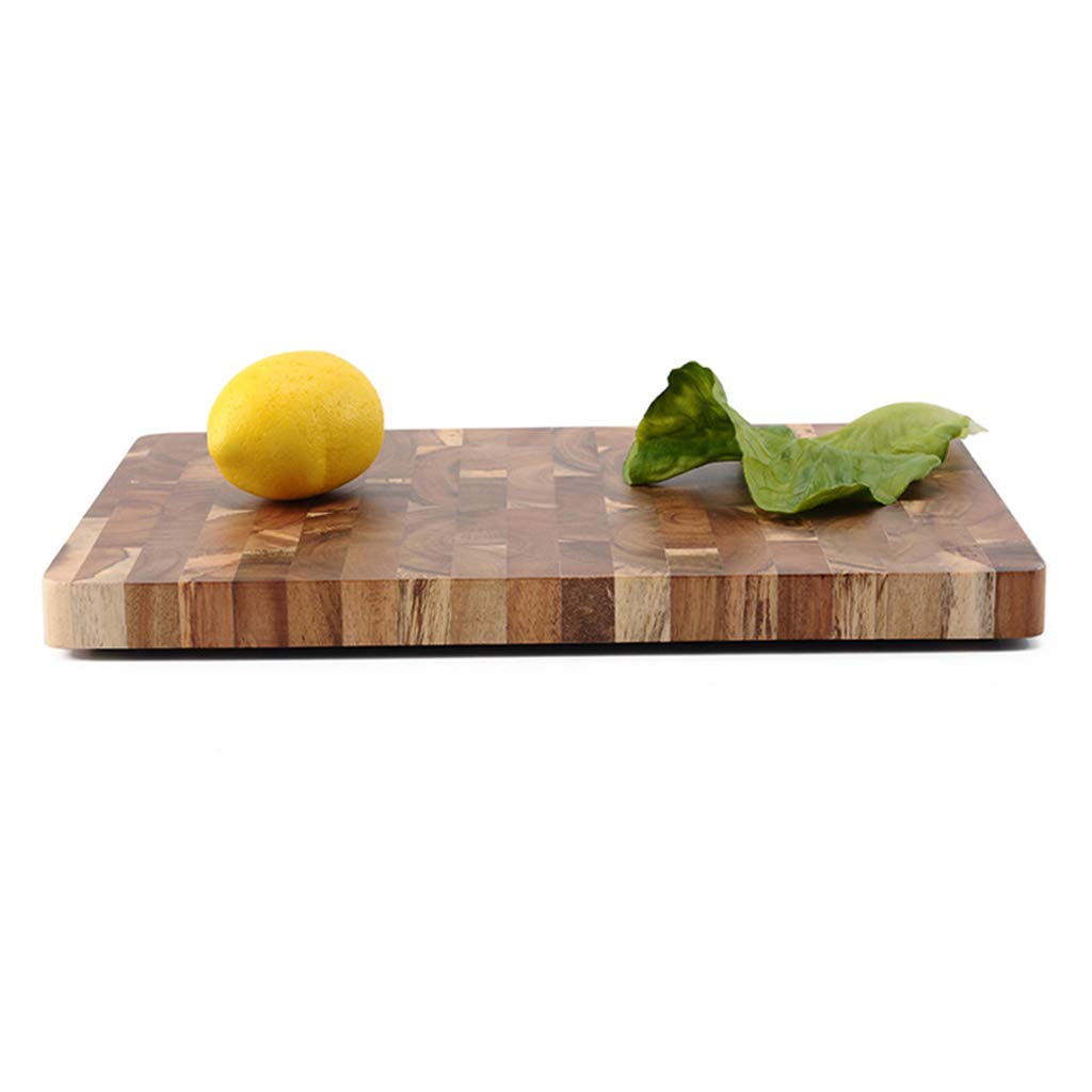 Premium Acacia Wood Cutting Board 14x9x1 Inch - Extra Large Kitchen Chopping Board with Handles, Durable Serving Tray for Meat, Cheese, Pasta & Vegetables | Perfect for Food Prep, Entertaining & Holiday Serving