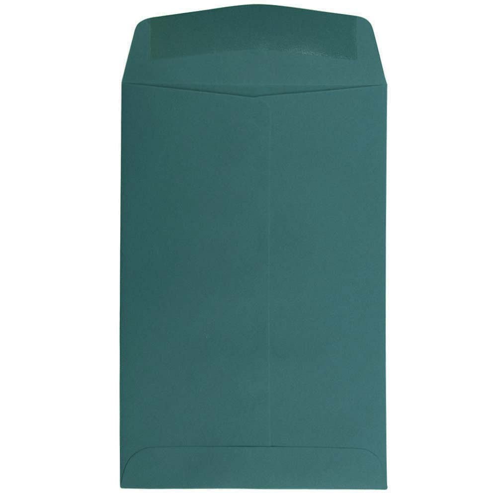Premium 6 x 9 Open End Catalog Envelopes in Teal Green - 250 Pack by JAM PAPER - Ideal for Business Mailings, Invoices & Marketing Materials