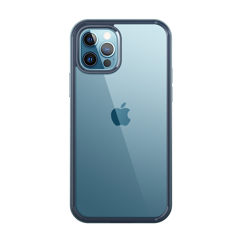 iPhone 13 Pro 6.1 Inch Unicorn Beetle Edge Clear Bumper Case - Shockproof Protective Cover with Raised Bezels (Blue) | Perfect for Outdoor Activities, Work & Everyday Use