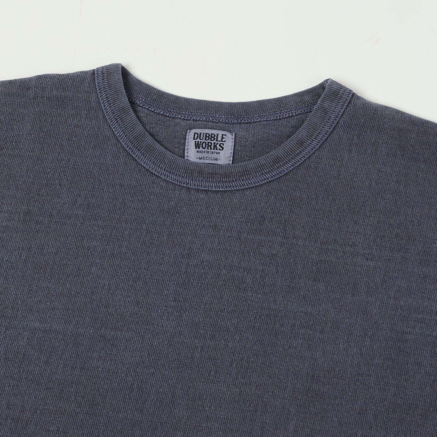 Dubbleworks Heavyweight Long Sleeve Pigment Dye T-Shirt - Premium Comfort for Men | Casual Wear, Street Style & Layering Essential