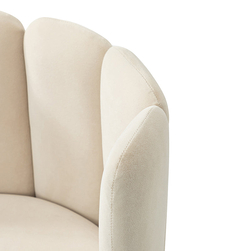 Elodia Side Chair - Modern Accent Chair for Dining Room, Living Room & Office - Sturdy Wooden Frame with Upholstered Seat - Perfect for Home Decor & Small Spaces