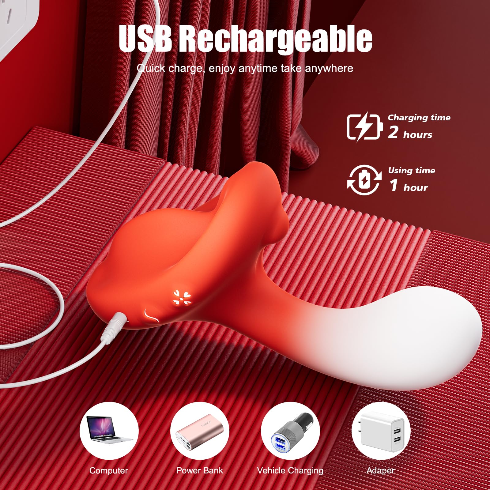 Best Women's Vibrator Sex Toy - 10 Clit & 10 G-Spot Stimulation Modes, Mini Bullet Vibrator for Couples & Solo Play - Perfect for Bedroom Fun, Romantic Gifts & Self-Care Moments