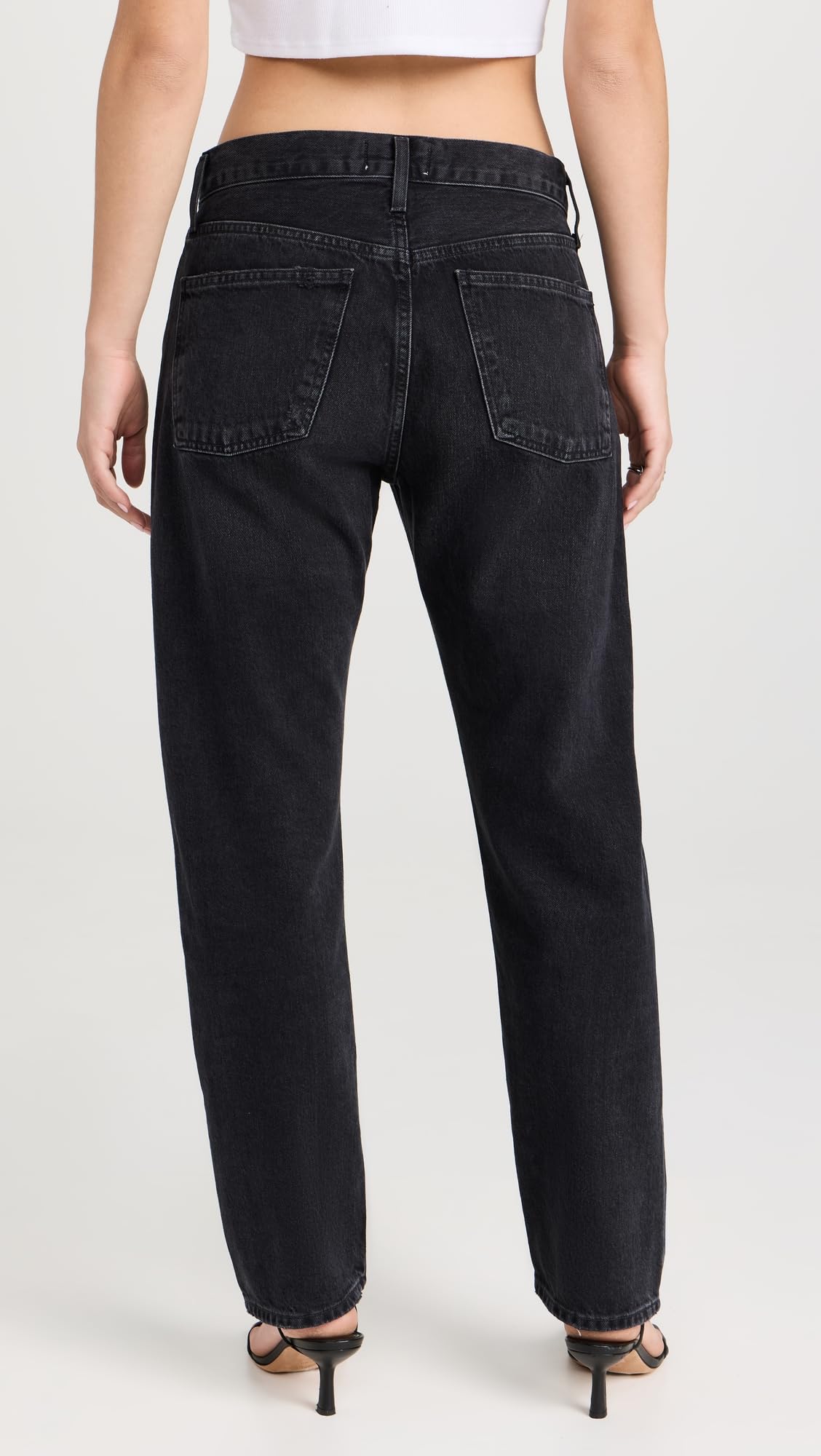 AGOLDE Women's Parker Long High Rise Straight Leg Jeans - Comfortable & Stylish for Everyday Wear, Office, and Casual Outings