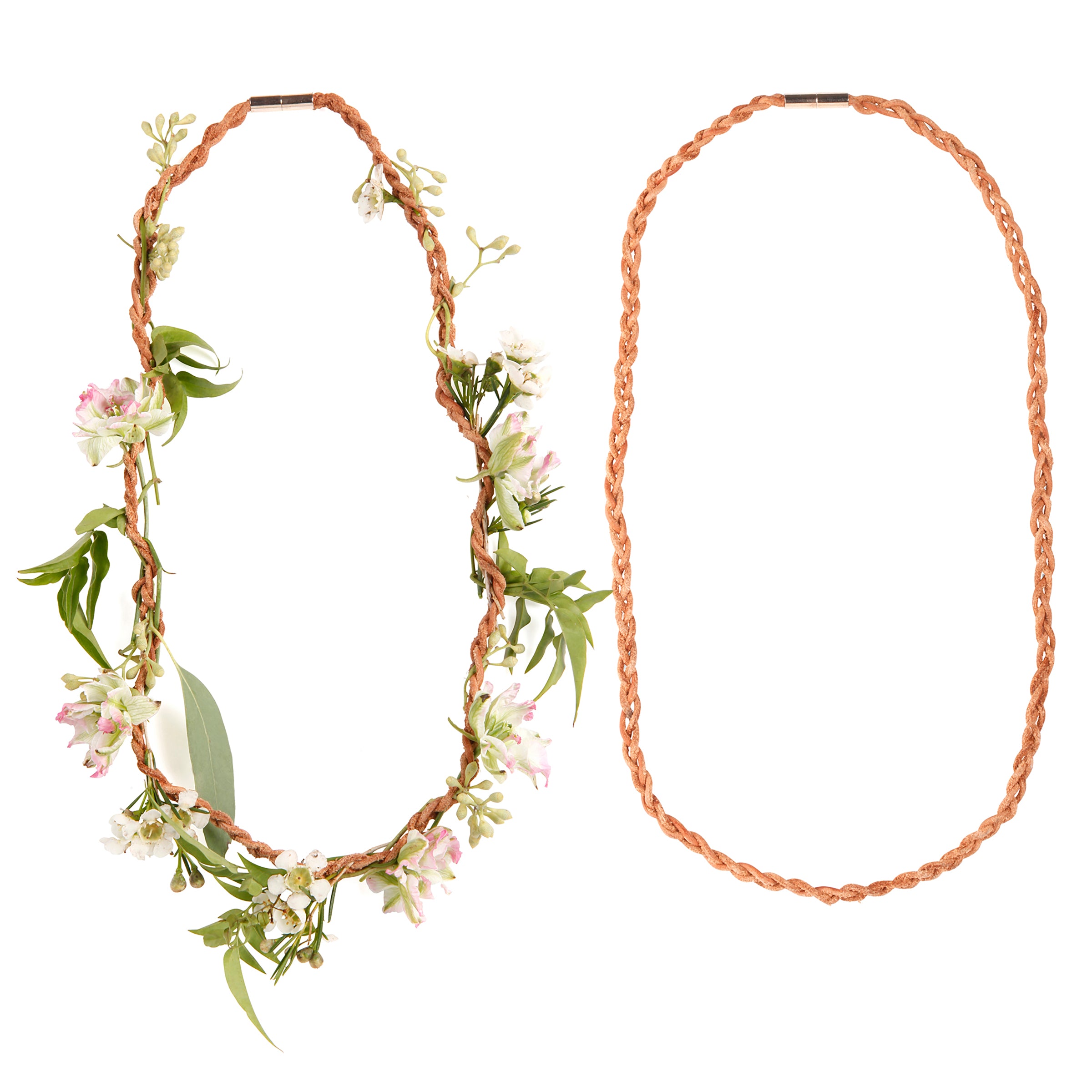DIY Fresh Flower Necklace Kit - Handmade Bohemian Floral Jewelry for Women, Bridesmaids & Festival Goers - Perfect for Weddings, Music Festivals & Boho Fashion Accessories
