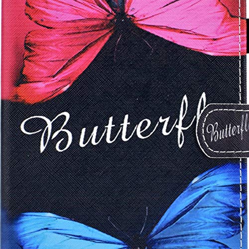 06 Blue Red Butterfly
