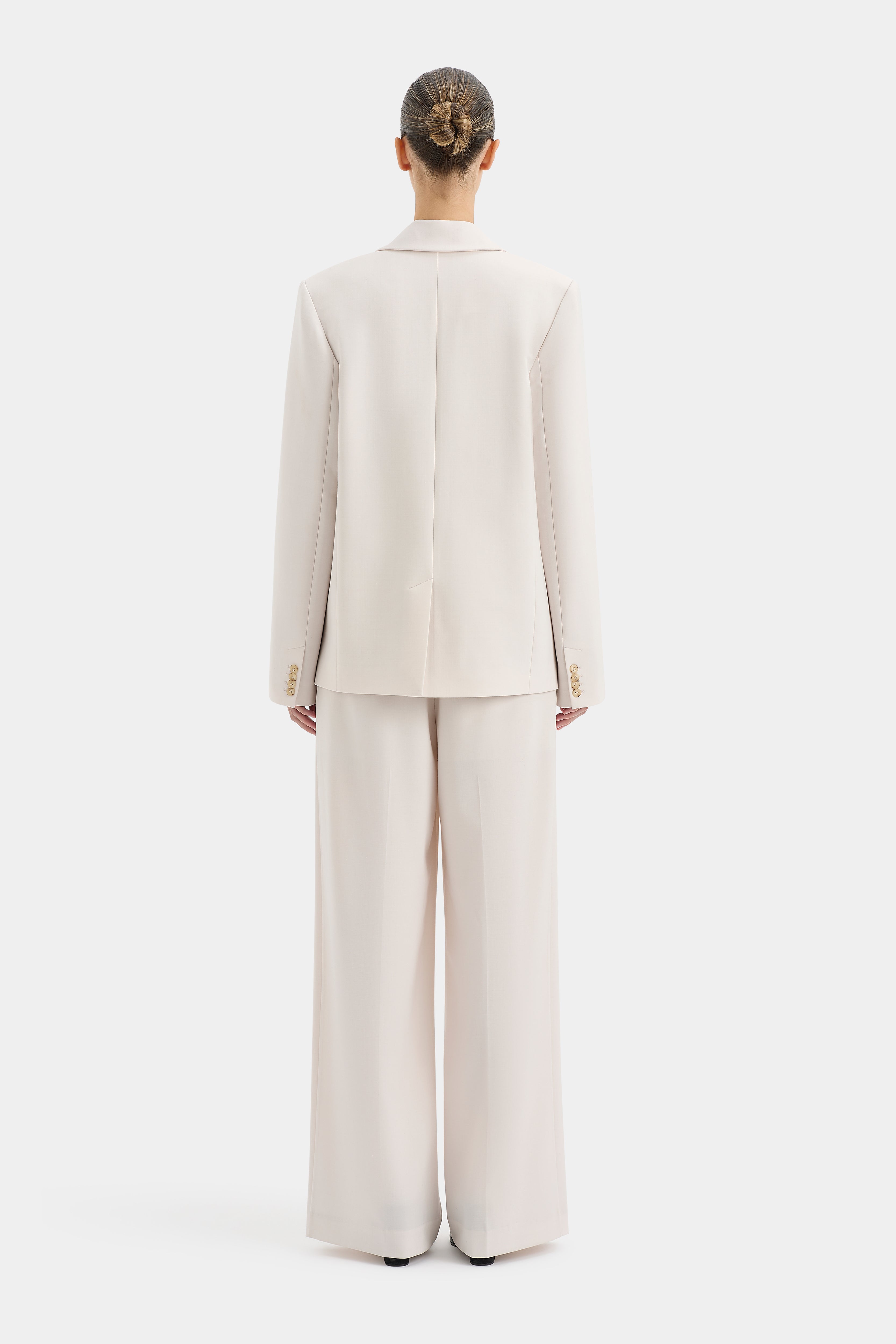 Laredo Blazer Light Ecru - Women's Casual Lightweight Blazer for Office, Business, and Everyday Wear