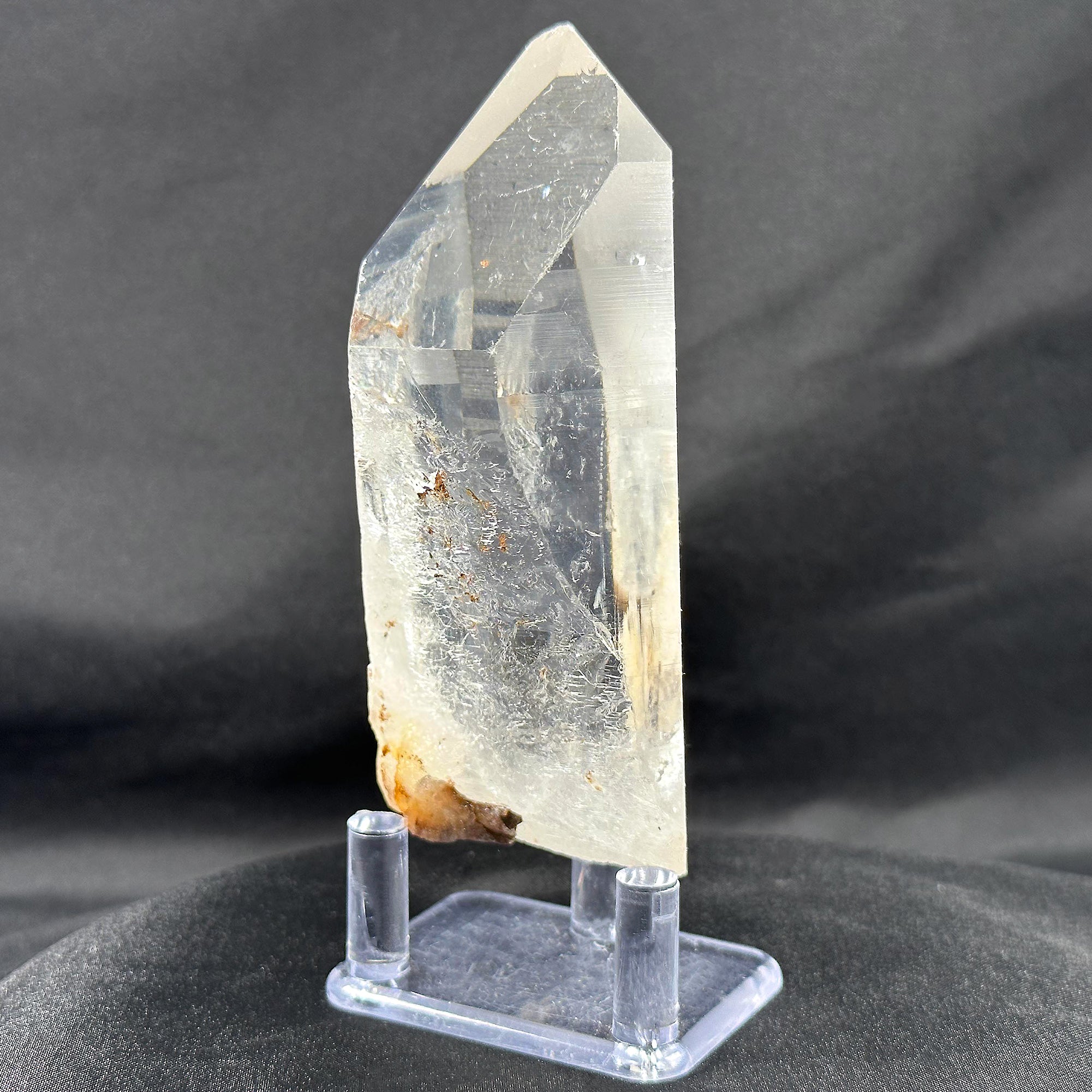 Natural Clear Quartz Crystal Gemstone - Healing Stone for Energy & Meditation - Raw Mineral for Home Décor, Collection & Spiritual Healing (RCR425) - Perfect for Yoga, Reiki & Positive Energy Spaces