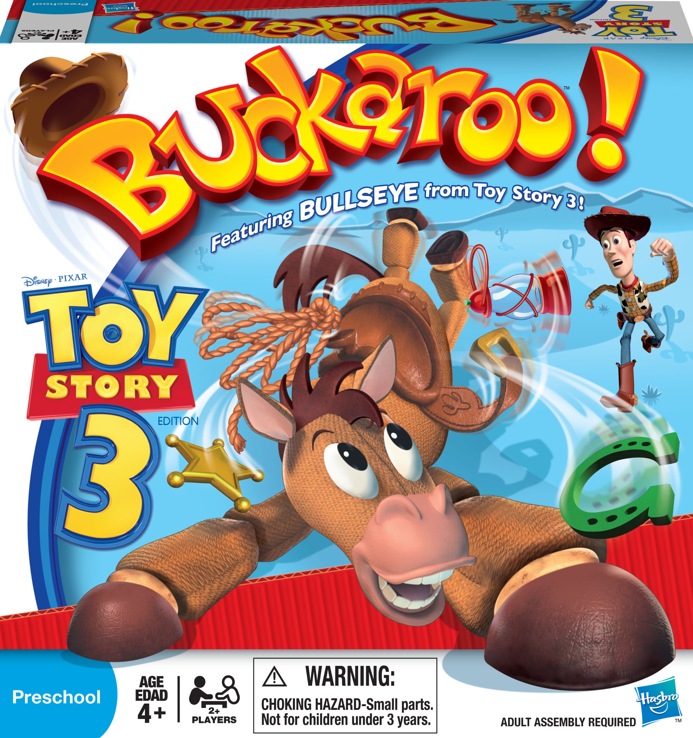 Toy Story 3 Buckaroo Game - Fun Family Board Game for Kids & Adults - Perfect for Birthday Parties & Family Game Nights