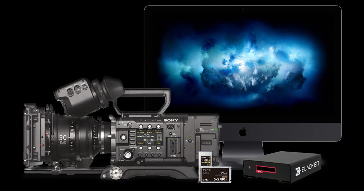 TX-1S SxS Media Reader with Thunderbolt 3 & USB4 Support - 4K/8K Video Transfer for Broadcast, Cinema & Professional Production | Compatible with Sony Studio, Mac Mini & Pro Cameras | Ideal for DIT Workflow, Sports Filming & Music Production