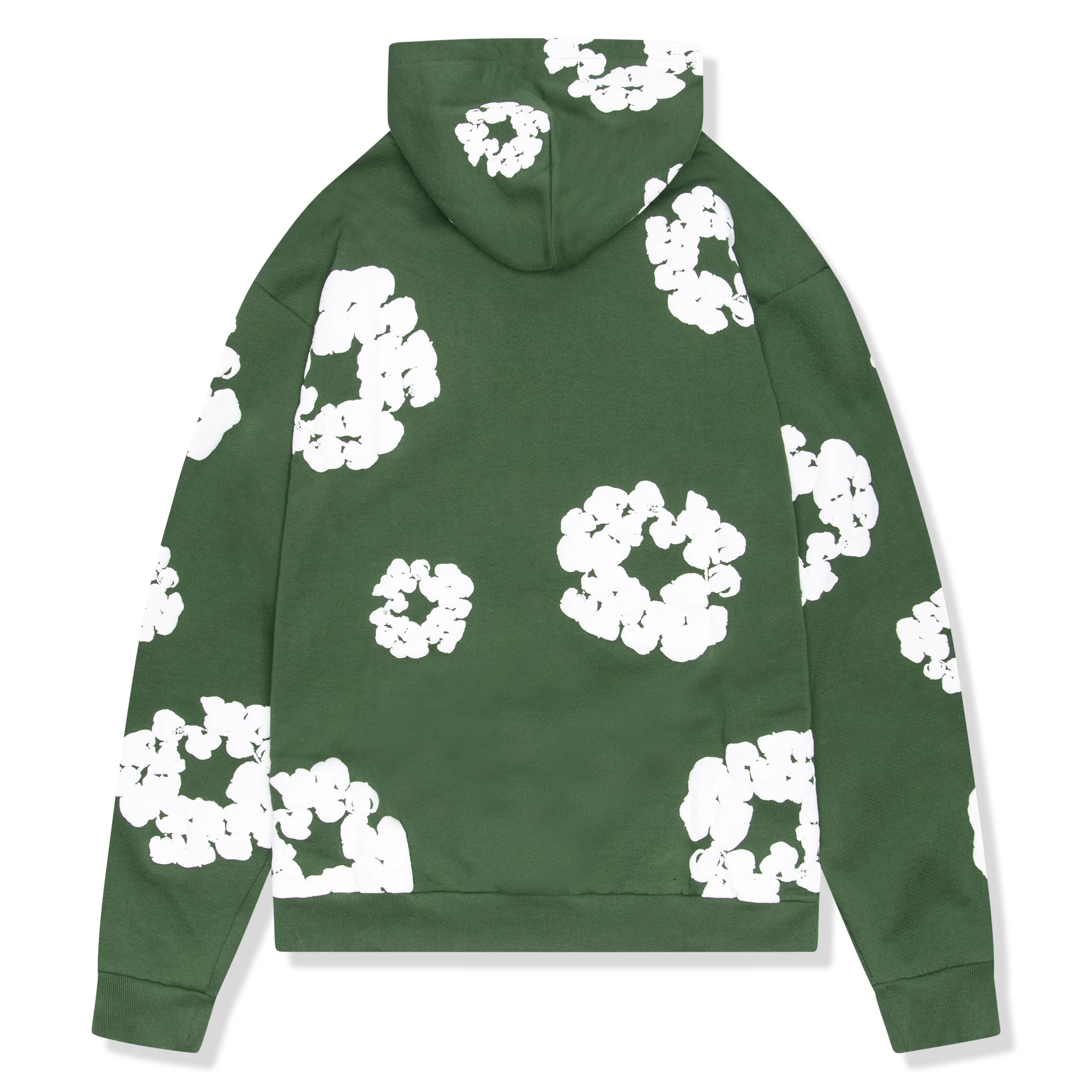 Denim Tears Cotton Wreath Green Hoodie - Streetwear Fashion for Men & Women | Perfect for Casual Wear, Urban Outfits & Hip-Hop Style