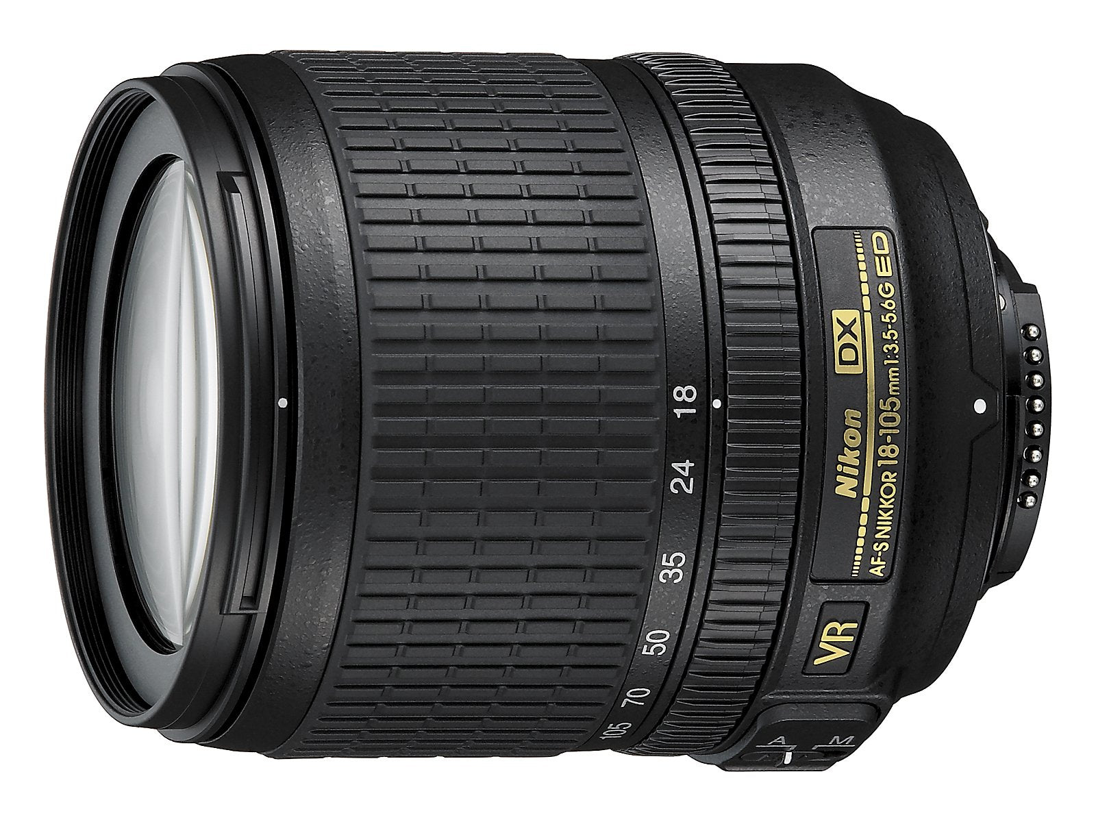 Nikon AF-S DX NIKKOR 18-105mm f/3.5-5.6G ED VR Zoom Lens with Auto Focus for Nikon DSLR Cameras - Perfect for Travel, Portraits & Everyday Photography