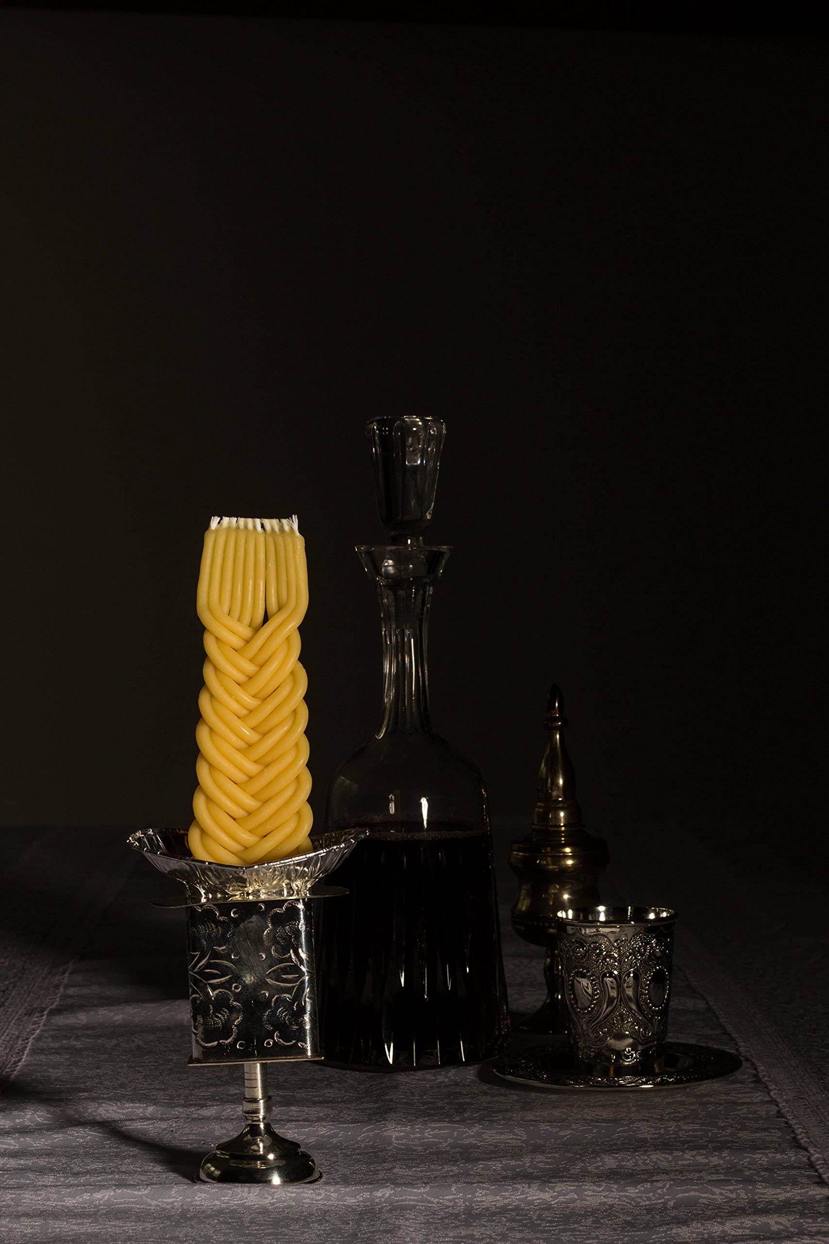Handmade Beeswax Havdalah Candle - 7