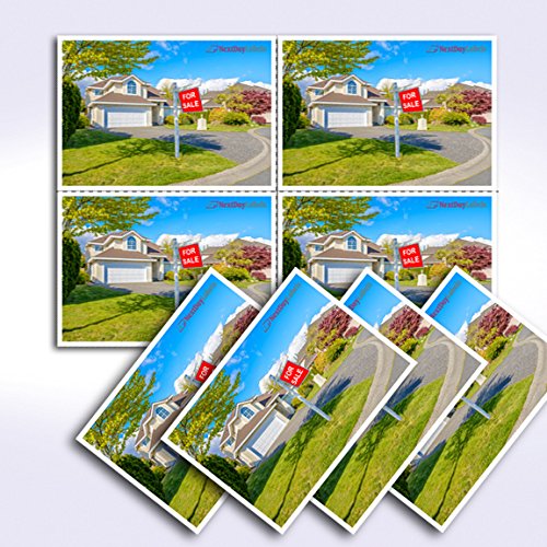 NextDayLabels - 8.5 x 11 Inch Laser & Inkjet Printer Postcards - 4 Up Per Page (4.25