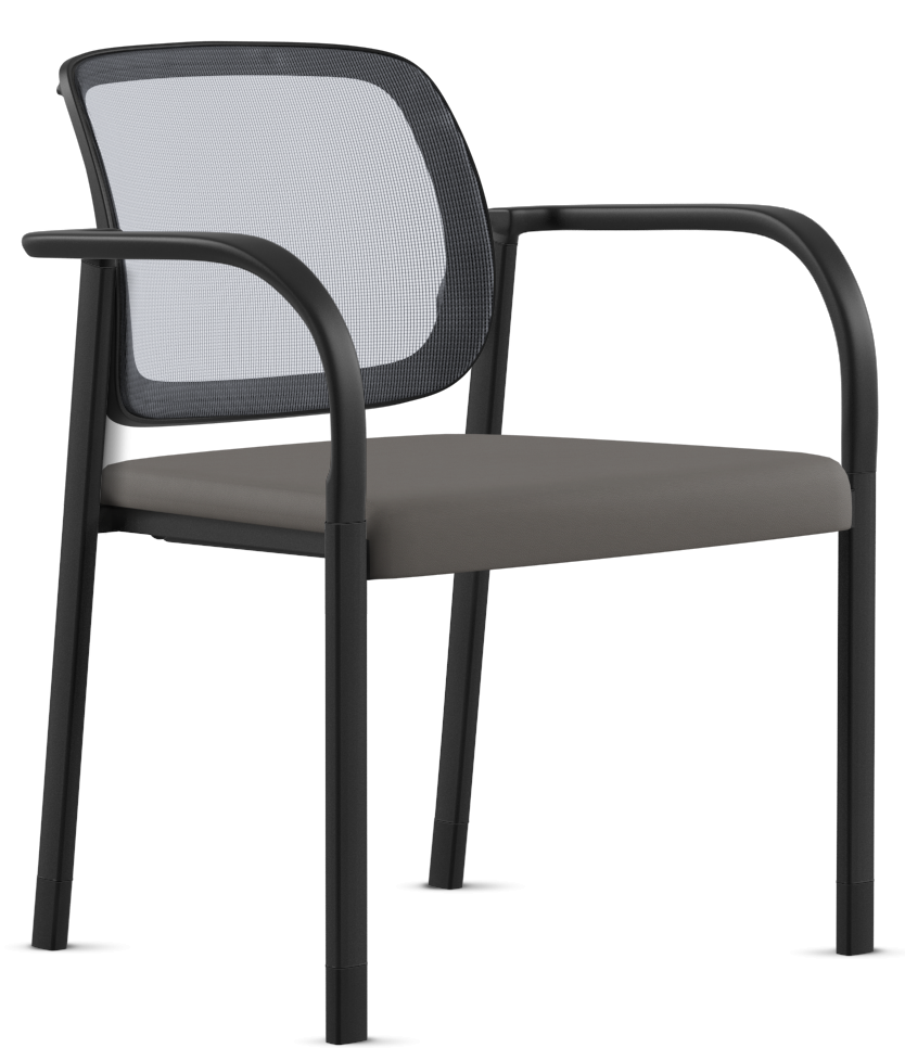 9 to 5 LINK Guest Chair (1410) - Ergonomic Office Visitor Chair with Padded Seat & Back - Perfect for Reception, Conference Rooms & Home Offices